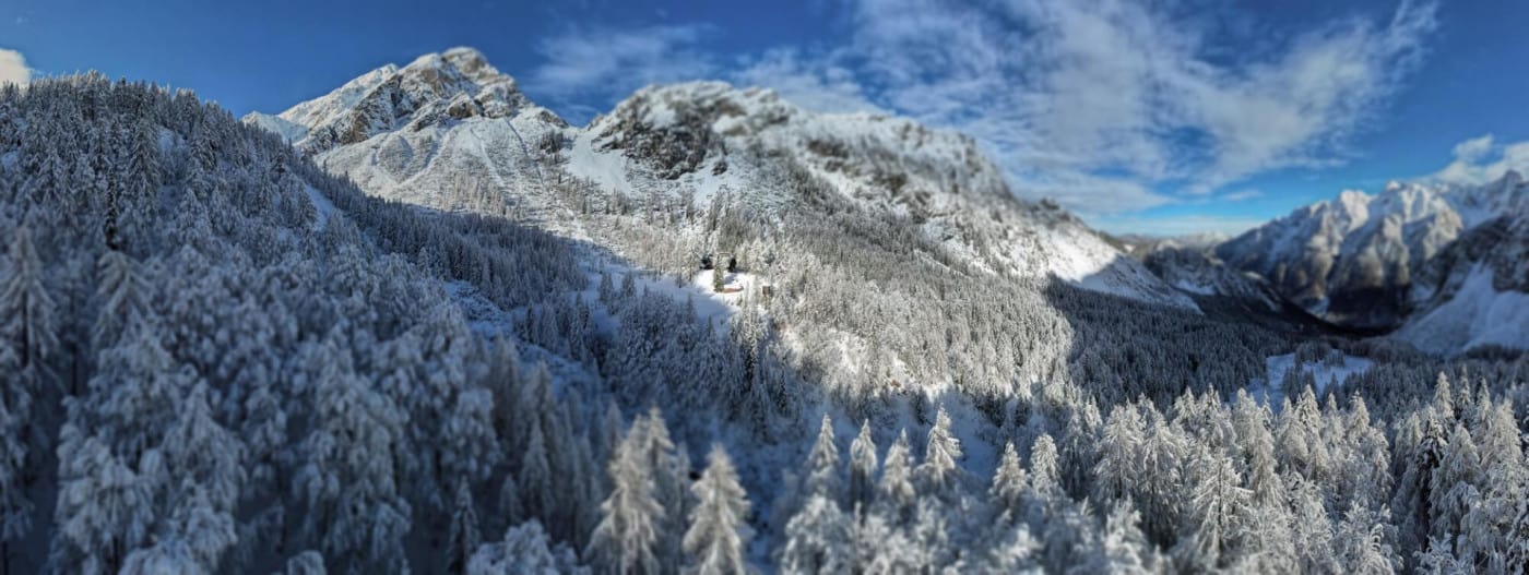 Erjavčeva mountain hut at Vršič pass