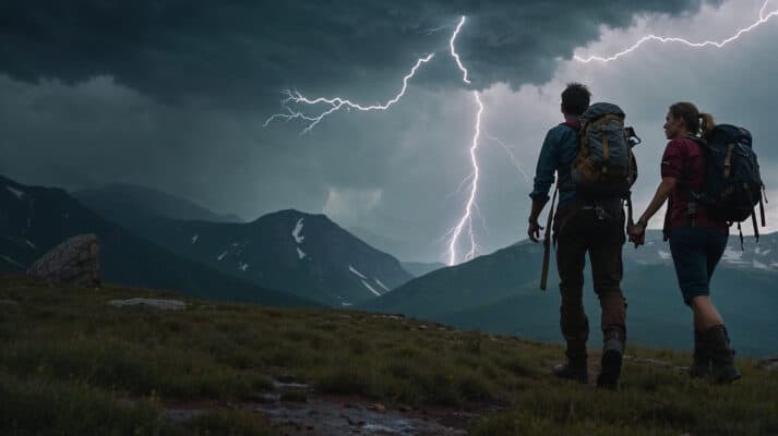 Kakšne so možnosti, da vas zadane strela, in kako ostati varen v gorah?
